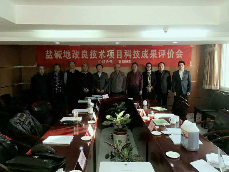 鹽堿地改良技術(shù)科技成果評價(jià)結(jié)果摘錄(圖1)